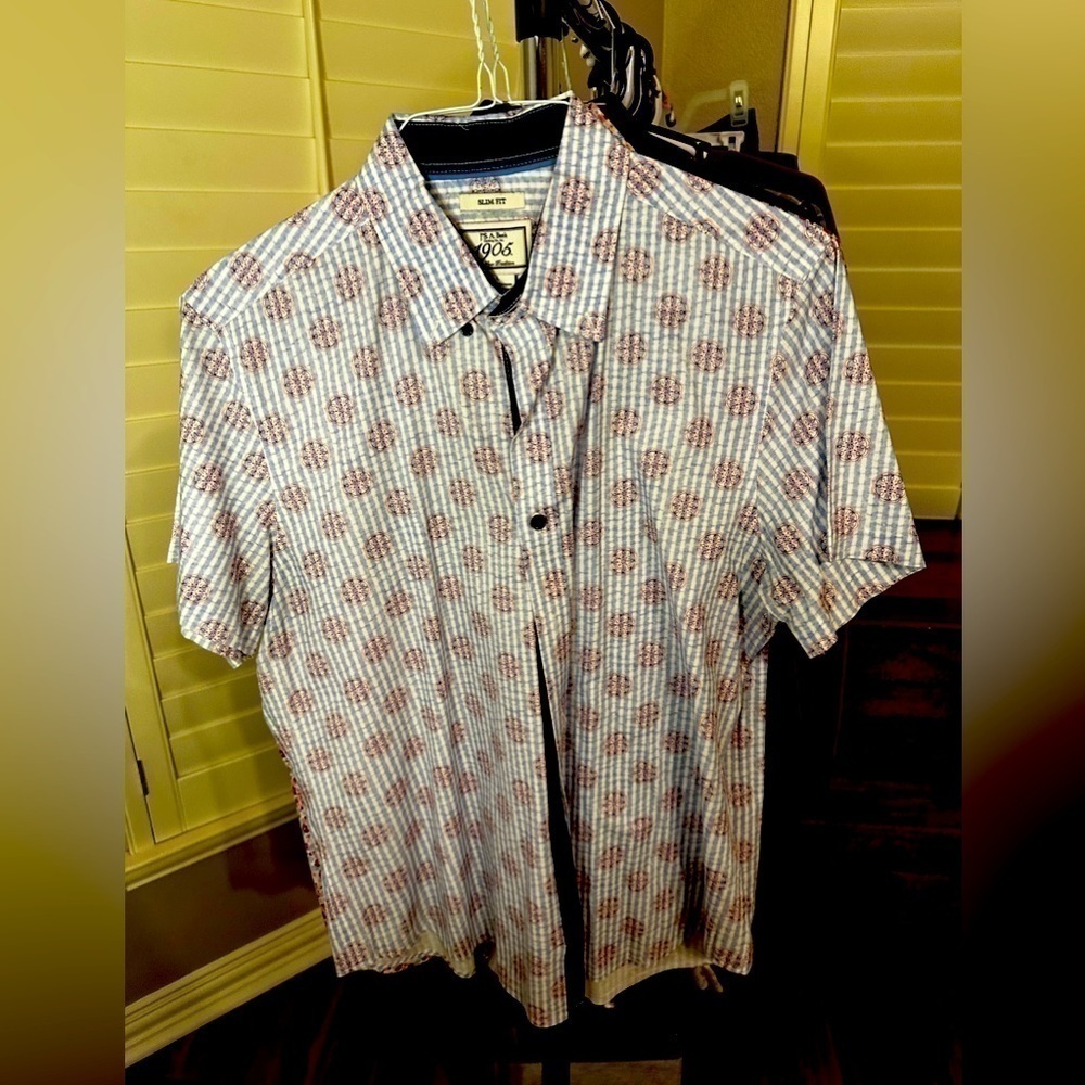 Jos A Banks Casual Short Sleeve